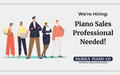 Now Hiring: Piano Sales Professional