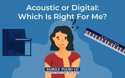 Acoustic vs. Digital Piano: Which One is Right for Me?