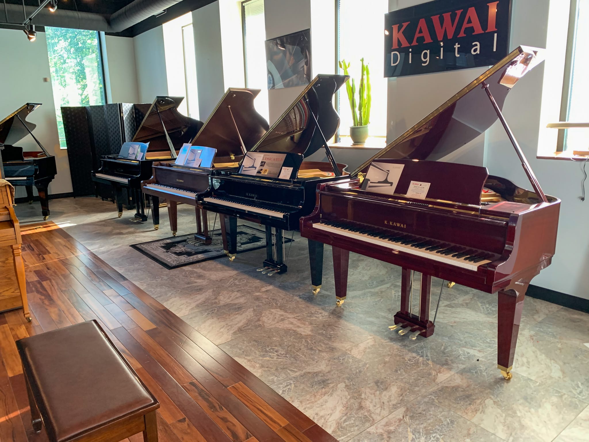 Line of Kawai grand pianos | Family Piano Co.