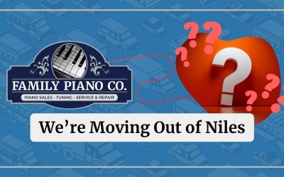 Our 2nd Piano Store is Moving from Niles
