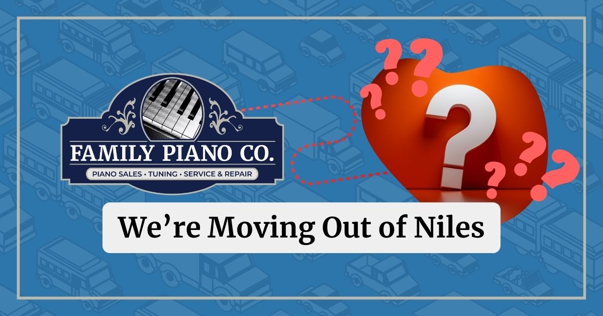 We're Moving Out of Niles