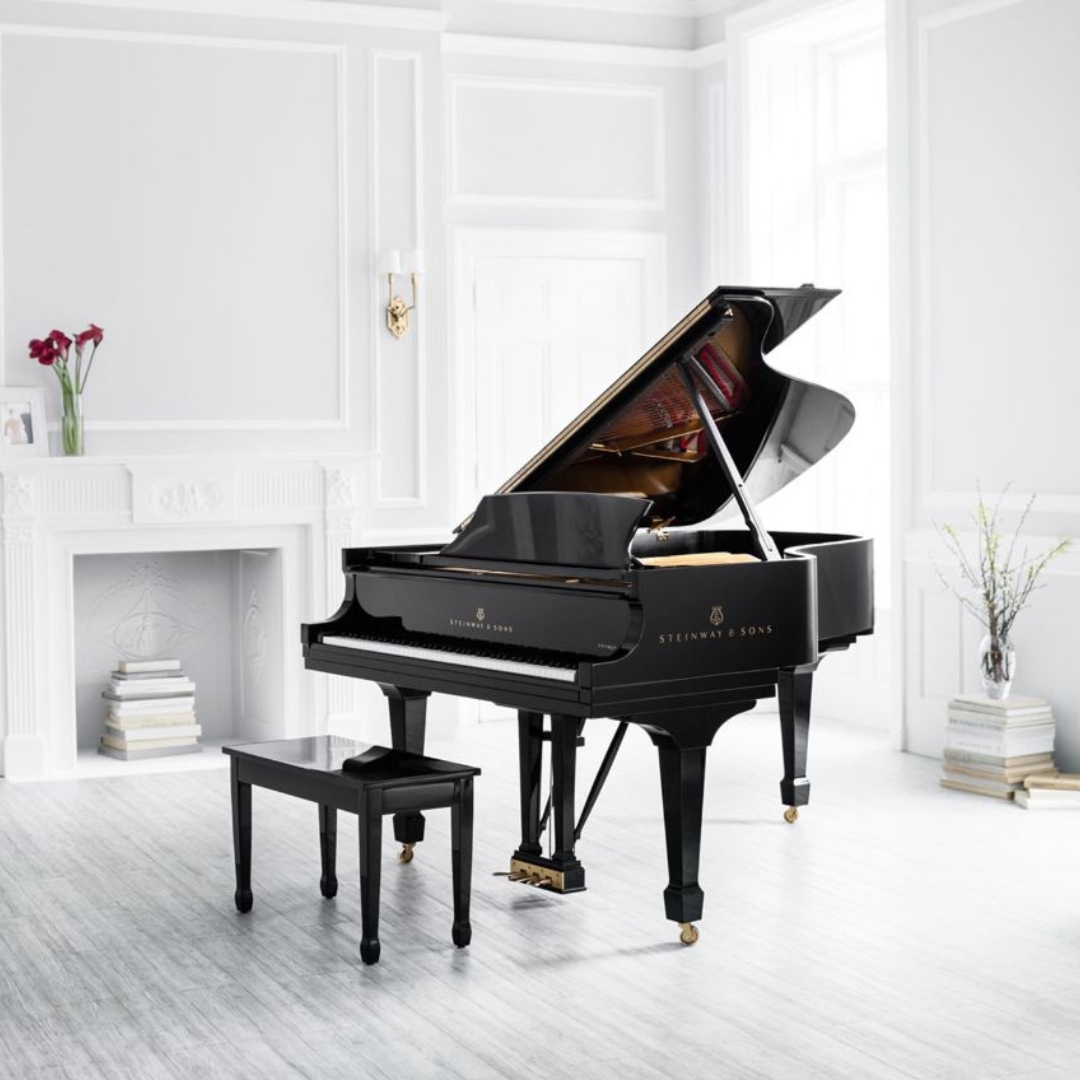 Steinway Model B Grand Piano in Home