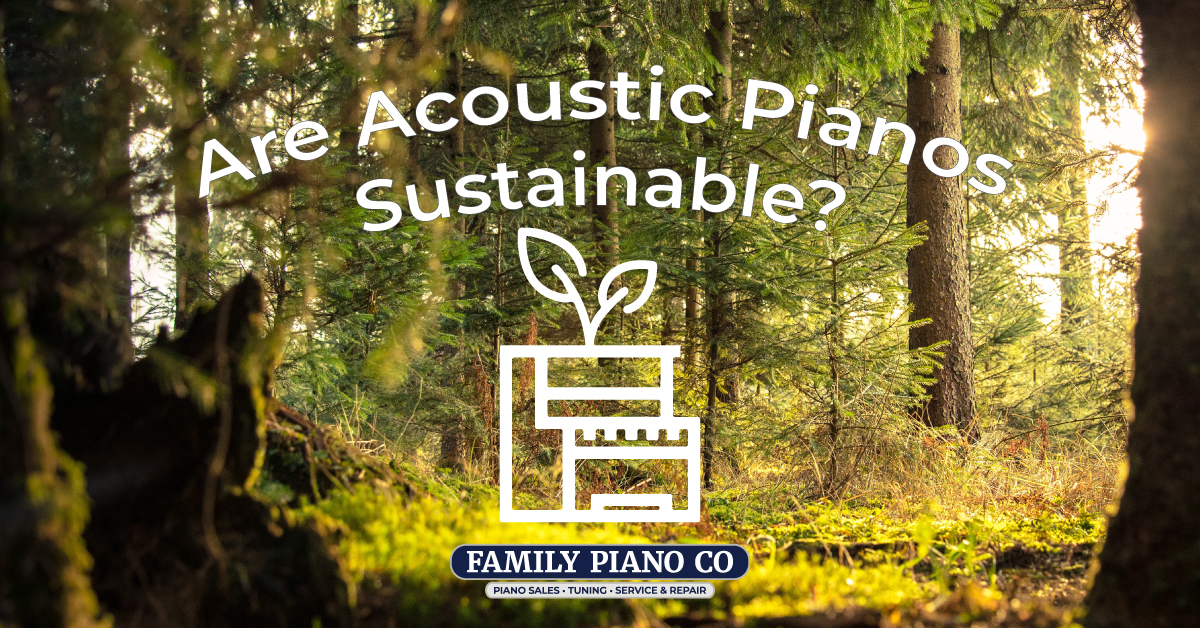 Are Acoustic Pianos Sustainable?