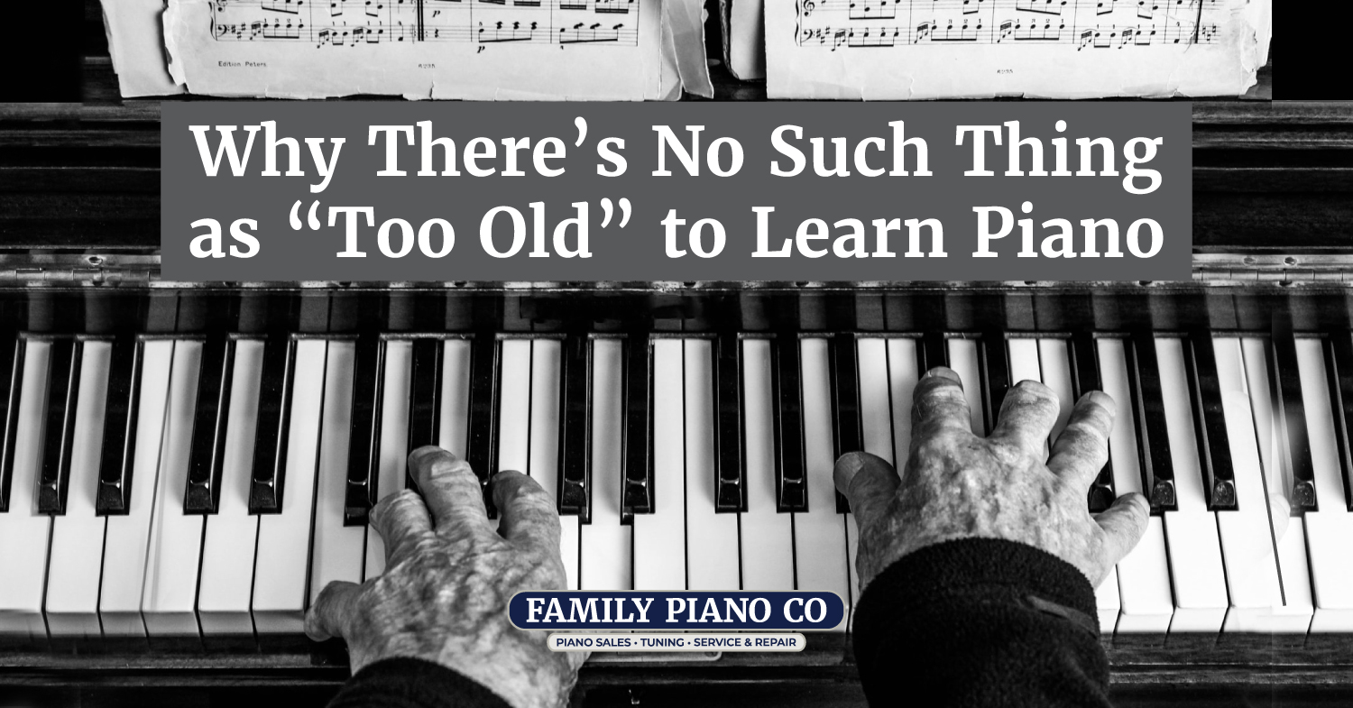 Is 18 too old to learn an instrument?